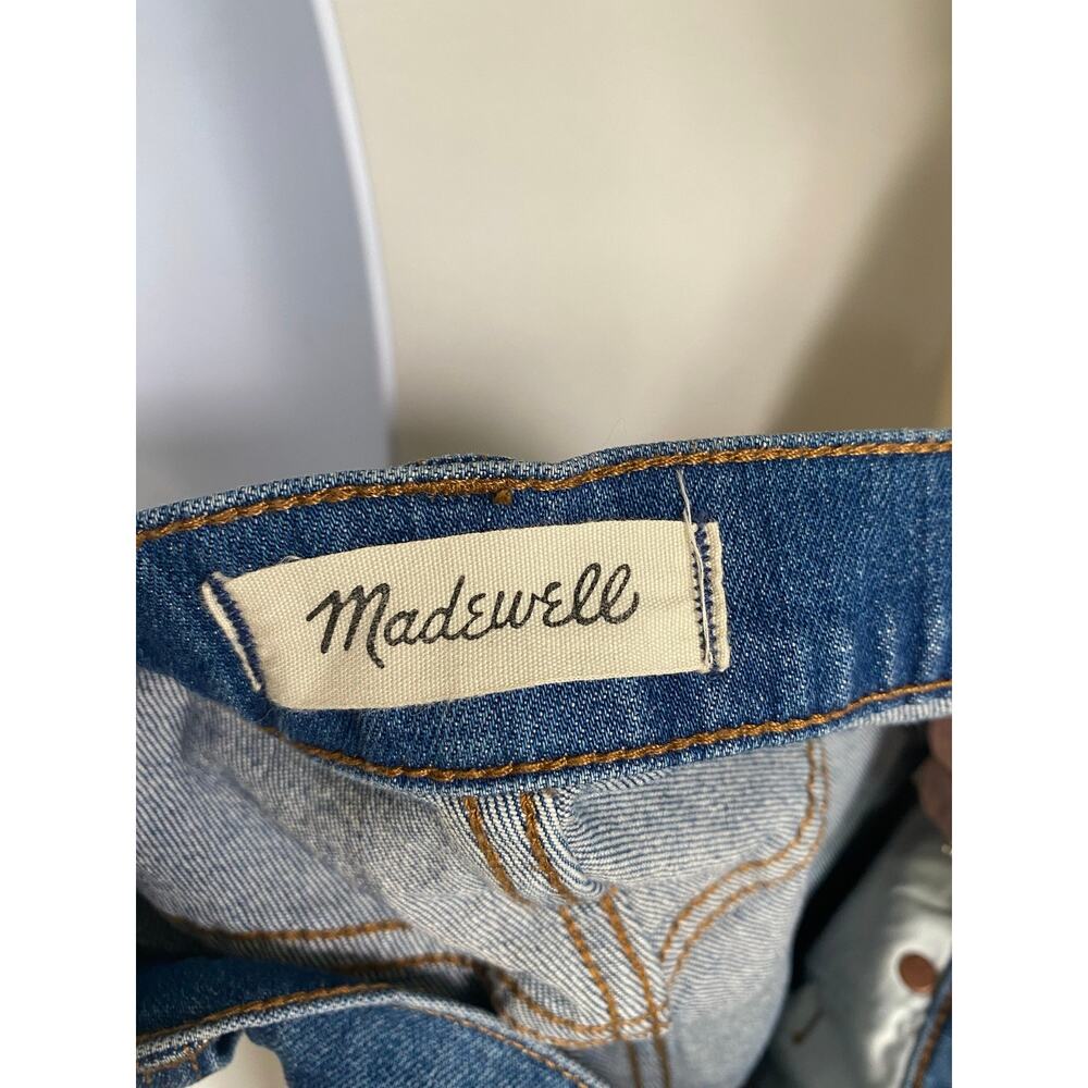 Madewell Wide Leg Cropped Jeans Size 28 - Picture 9 of 13